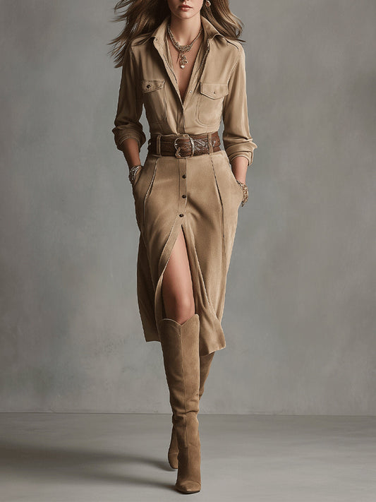 Marvella | Sleek Midi Dress