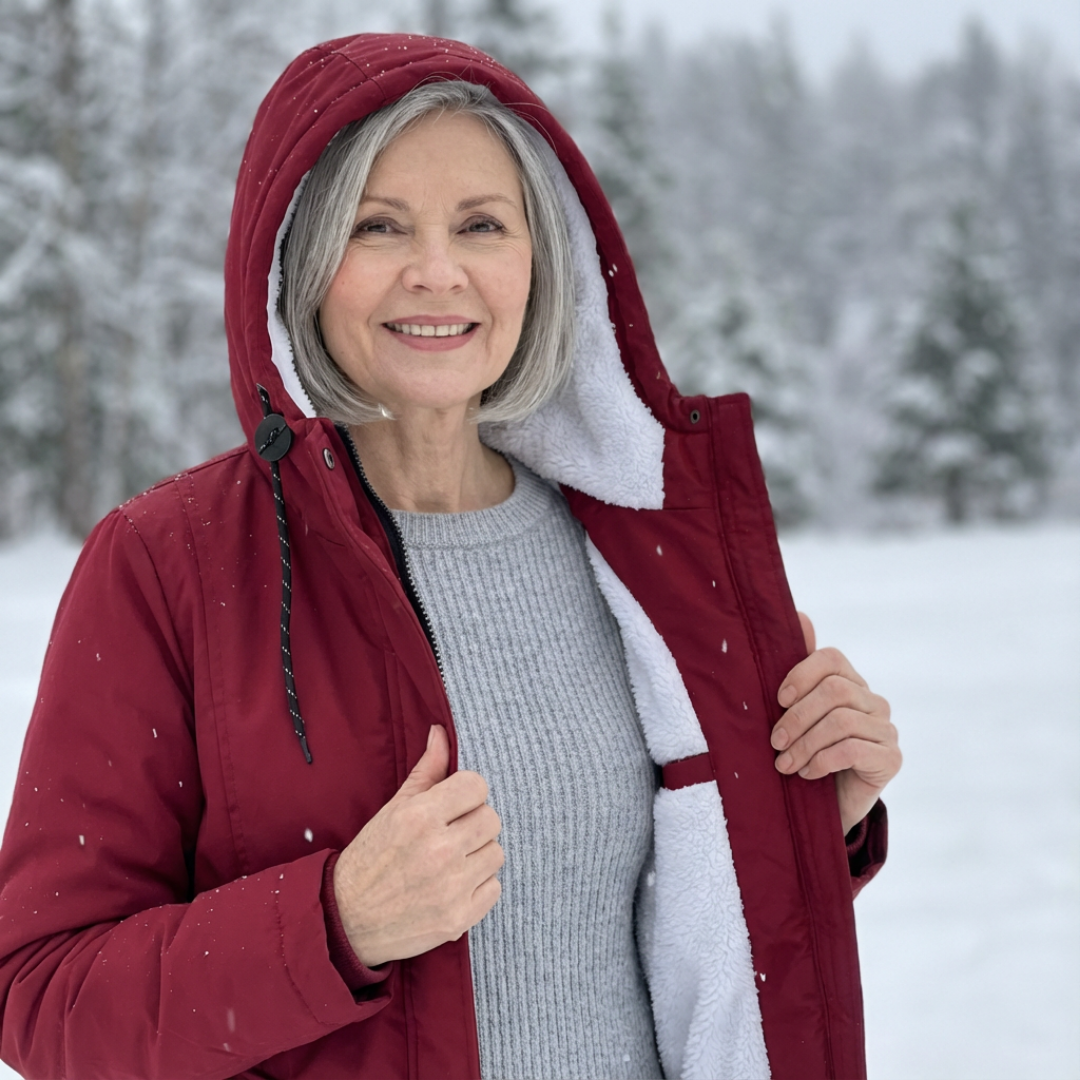 Aurora | Pikowana Kurtka Zimowa