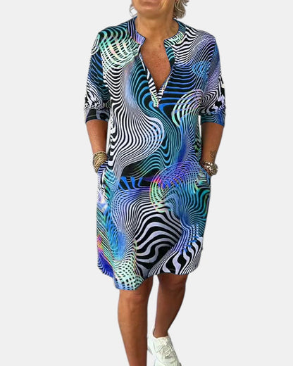 Jessica™ | Robe V en Couleurs
