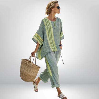 Daisy™ | Boho Complet avec Rayures