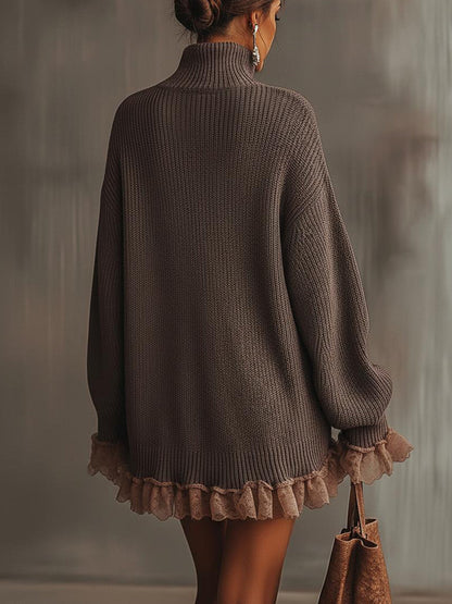 Valerie | Ruffle Knit Dress