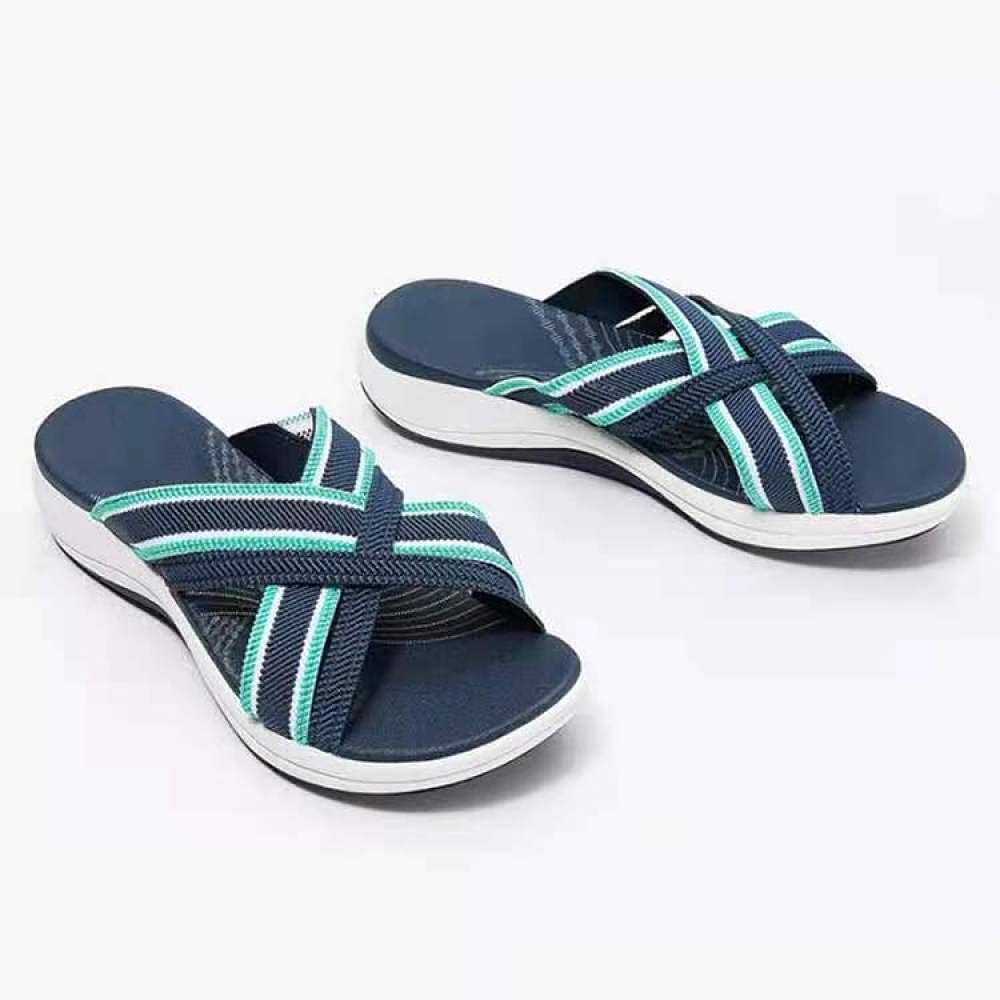 Aerynna™ | Sandales Croisées Orthopédiques Confort