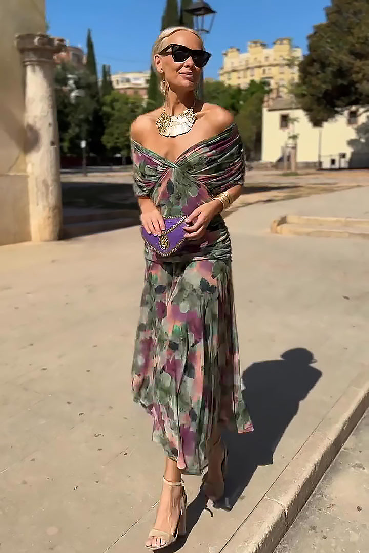 Hendrika | Robe de Soirée Coral Glow