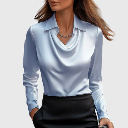 Zoe™ | Sophisticated Satin Top