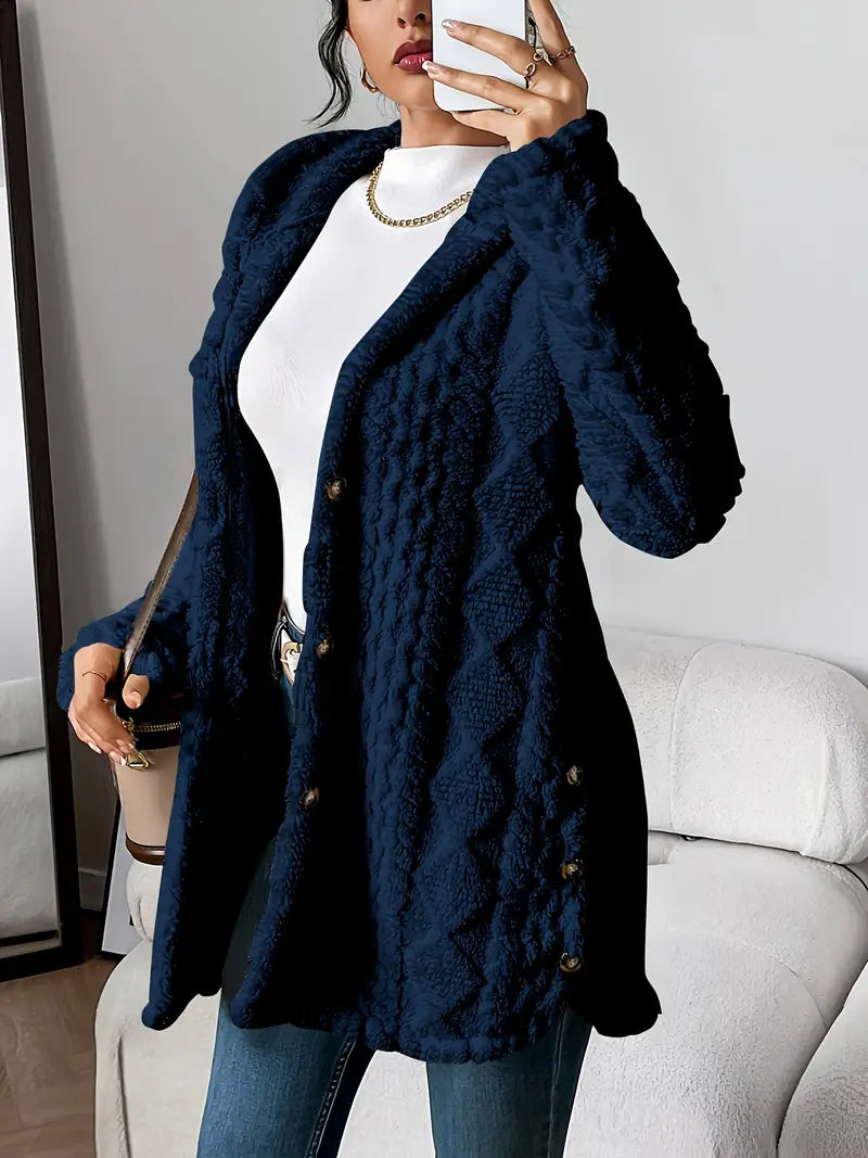 Florayne™ | Elegant Hooded Cardigan