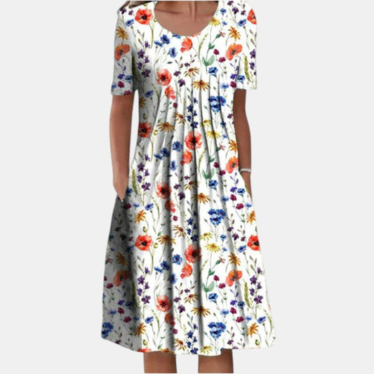 Gigi™ | Robe en Coton avec Couverture du Ventre