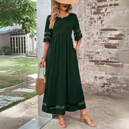 Beth | Robe midi flatteuse et lissante pour le ventre