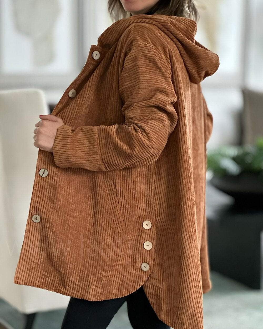 Vianora™ | Relaxed Fit Hooded Jacket