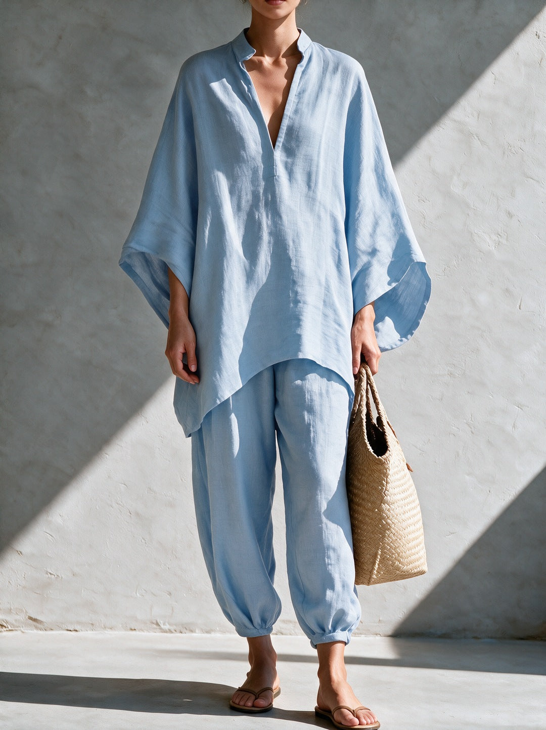 Sorelle™ Vネック ワイドセットアップ