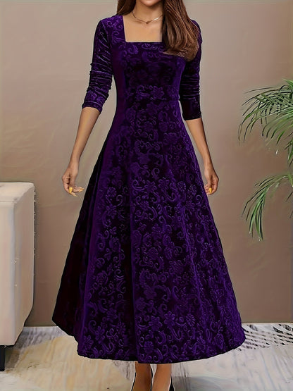 Robe en Velours Élegante Nicola™