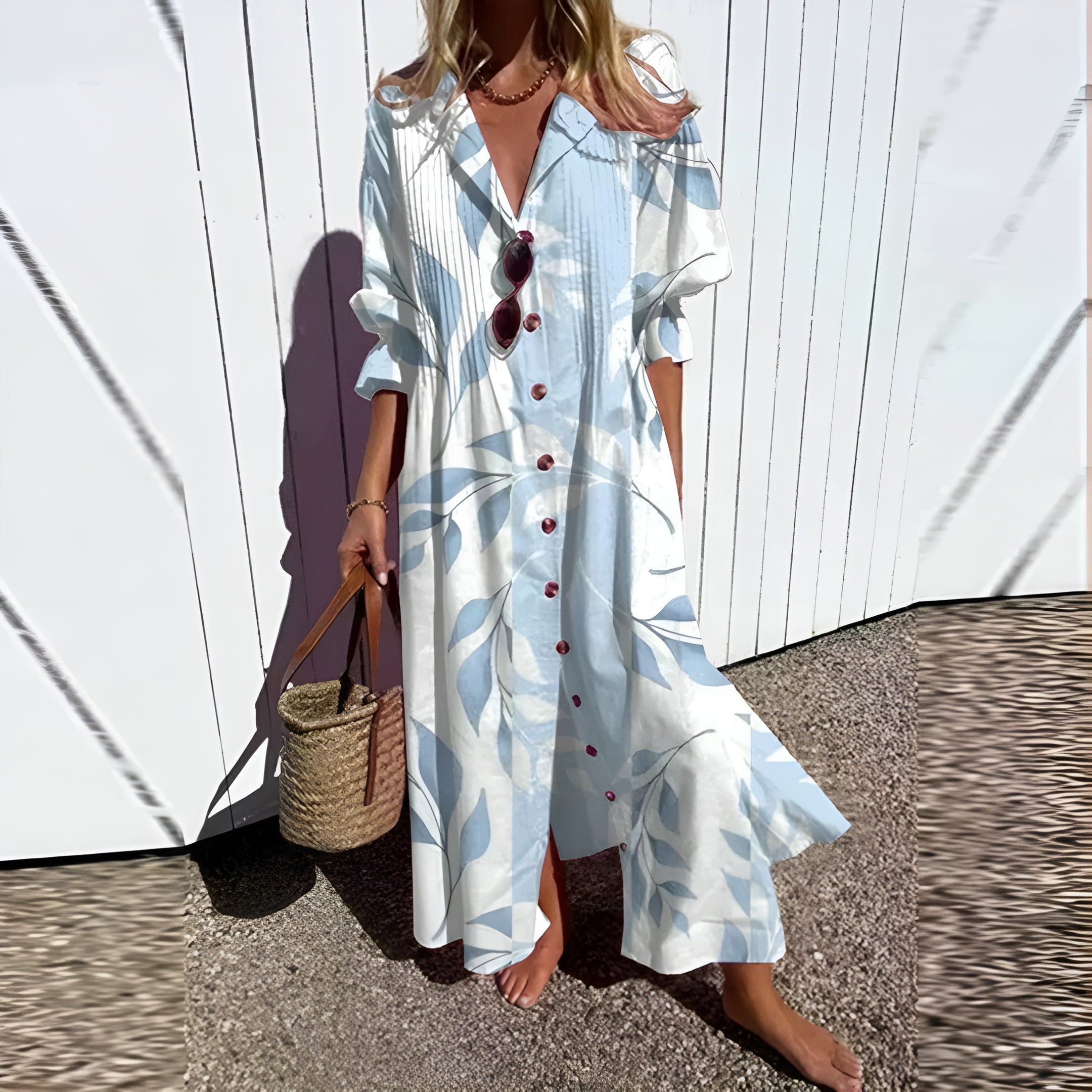 Leona | Flowy Bohemian Dress