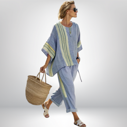 Daisy™ | Boho Complet avec Rayures