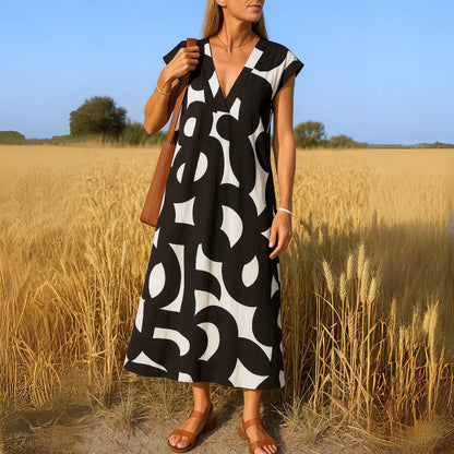 Tatiana™ | Robe Maxi Détail Découpé