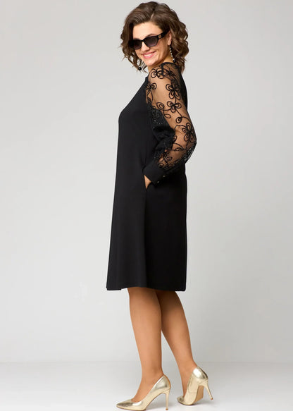 Robe en Dentelle Élégancte Edyth™