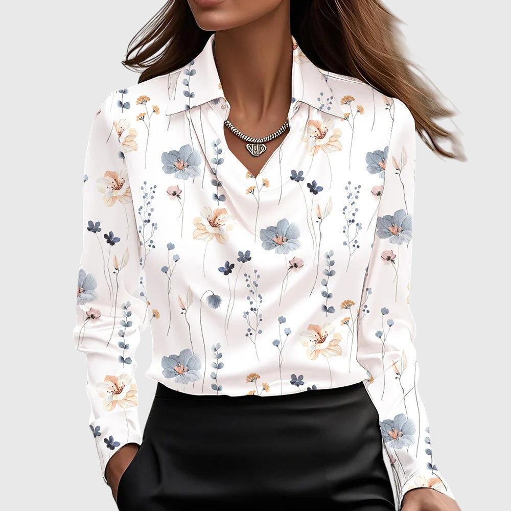Zoe™ | Sophisticated Satin Top