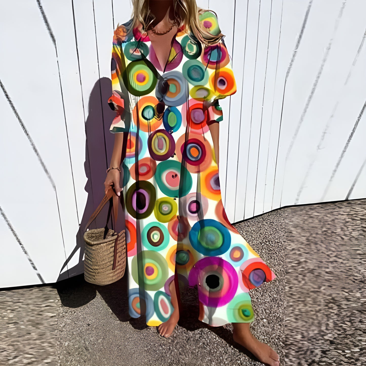 Leona | Flowy Bohemian Dress
