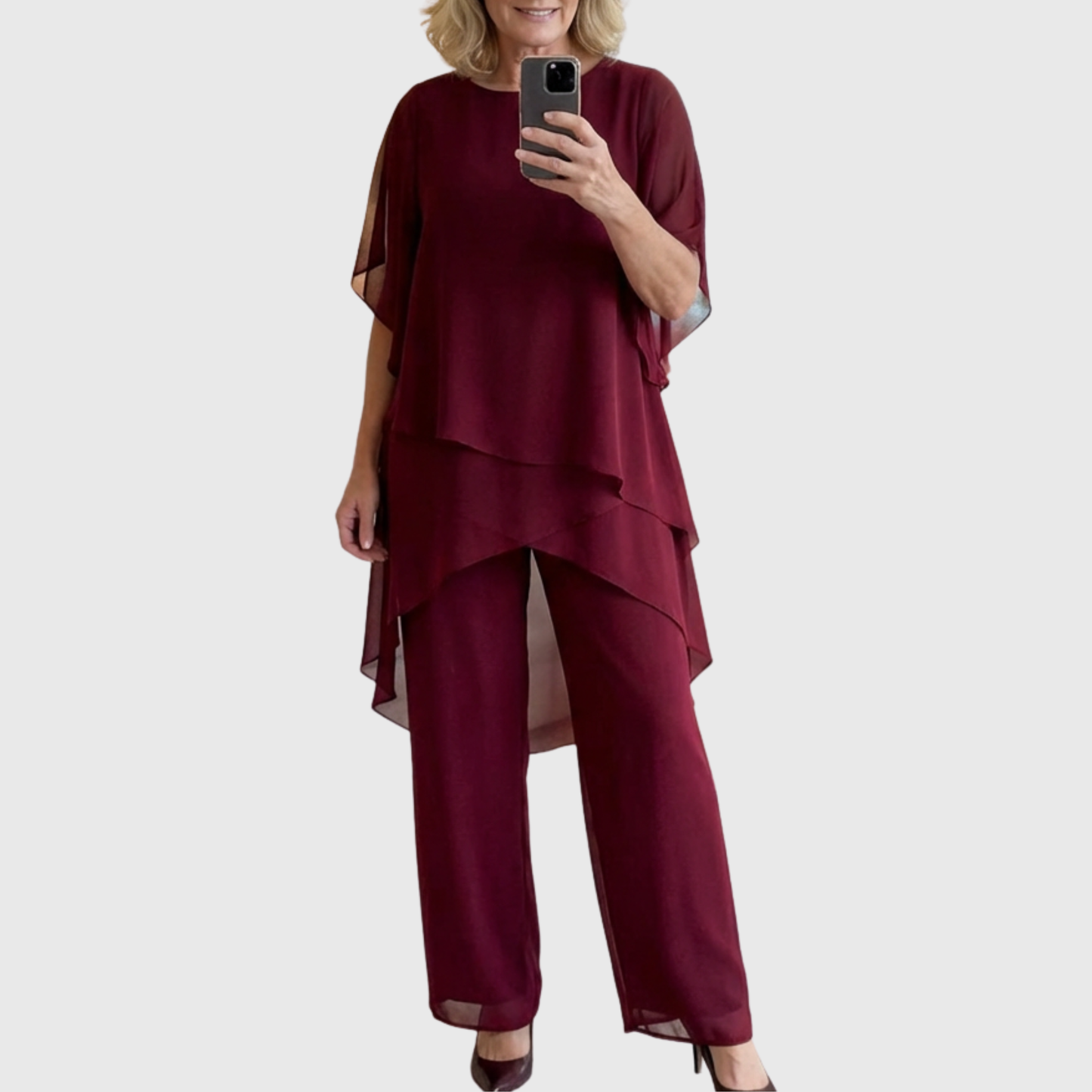 Kylie™ | Ensemble Deux Pièces Fluide Superposé