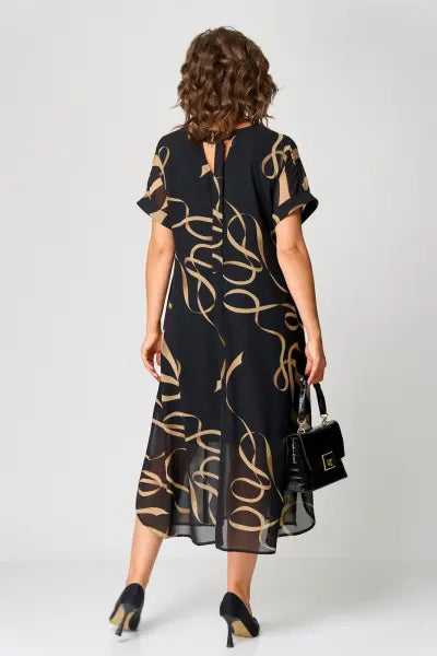 Lucie™ | Robe midi fluide élégante