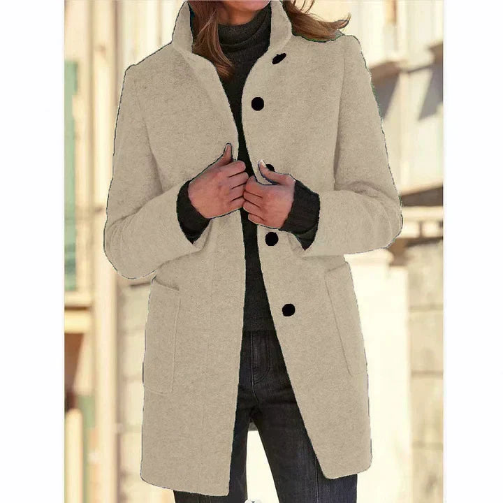 Anavelle™ | Sleek Warm Overcoat