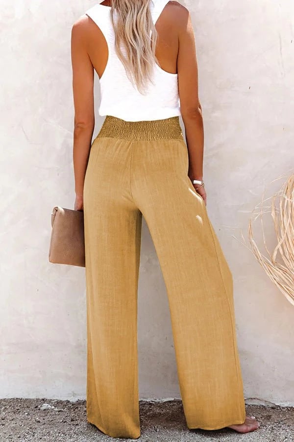 Kaweka - Relaxed High-Waist Pants