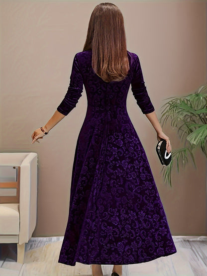 Robe en Velours Élegante Nicola™