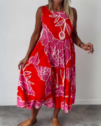 Celine | Vestido bohemio con flores