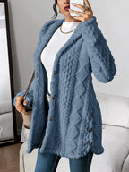 Florayne™ | Elegant Hooded Cardigan