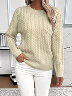 Evelyn | Cable Knit Sweater