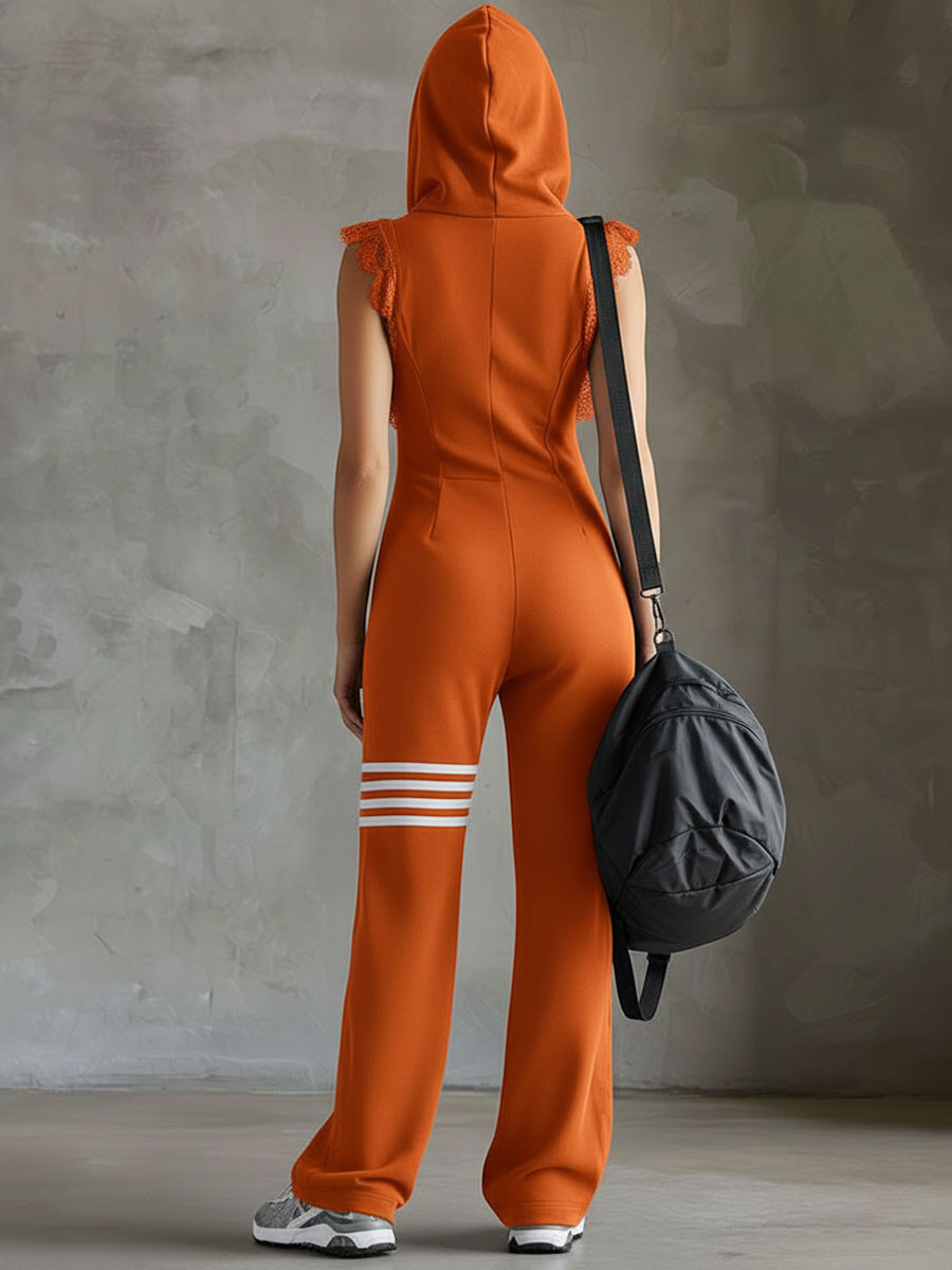 Lucille™ | Combinaison zippée à capuche décontractée