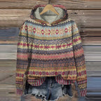 Rosavia™ | Ethnic Retro Sweater