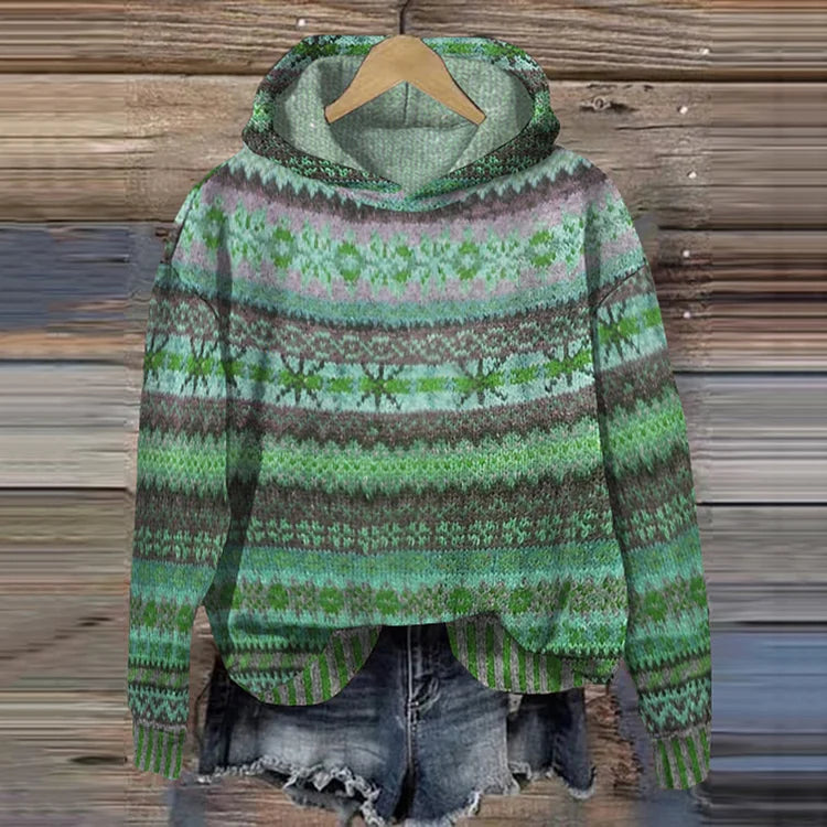 Rosavia™ | Ethnic Retro Sweater