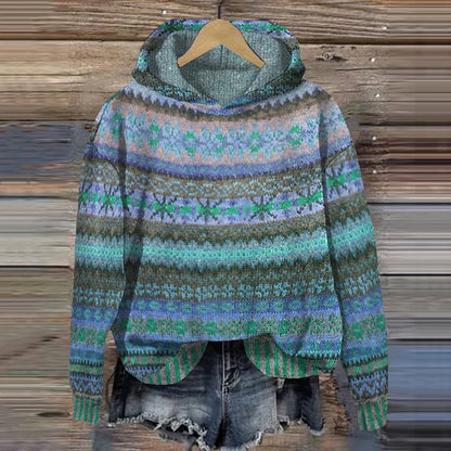 Rosavia™ | Ethnic Retro Sweater