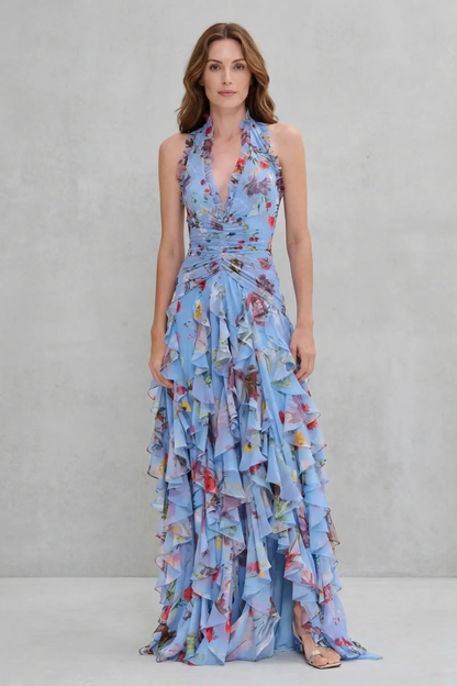 Juliette™ | Robe longue à col licou