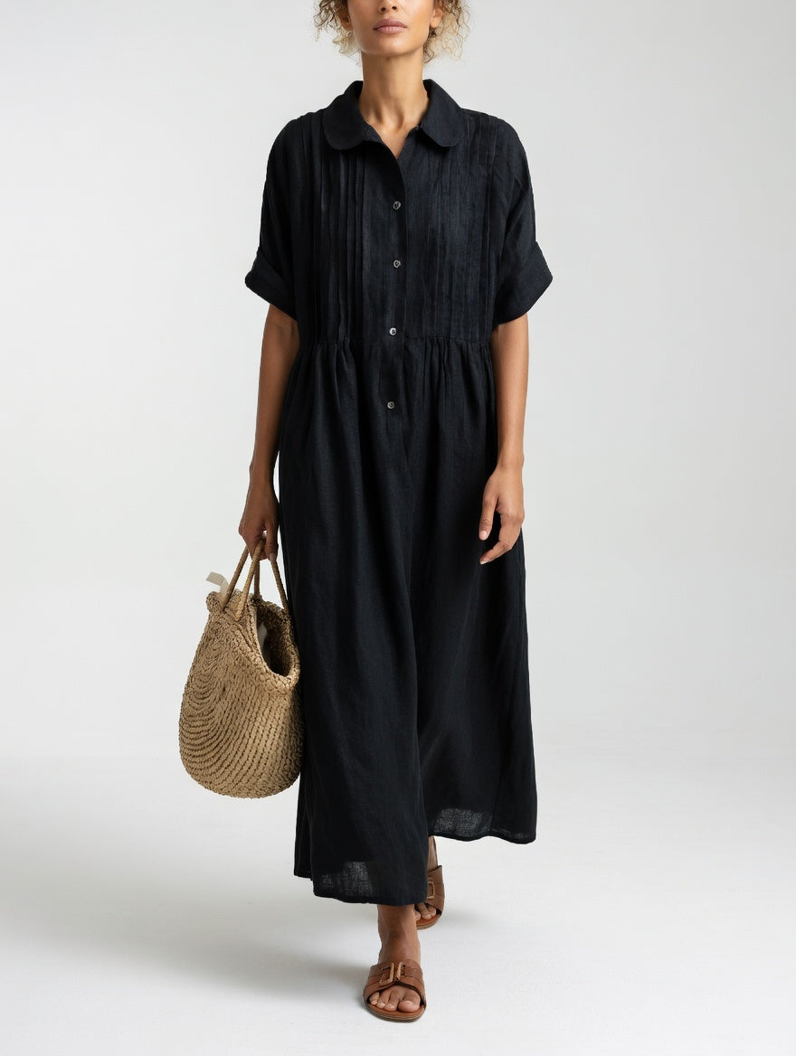 Isabelle™ | Robe chemise fluide estivale