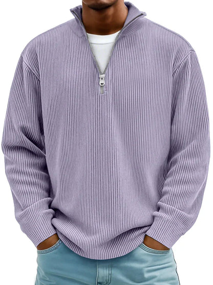 Delvric™ | Stylish Zipper Sweater