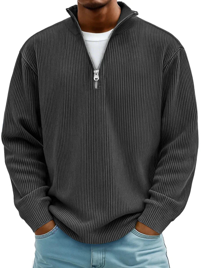 Delvric™ | Stylish Zipper Sweater