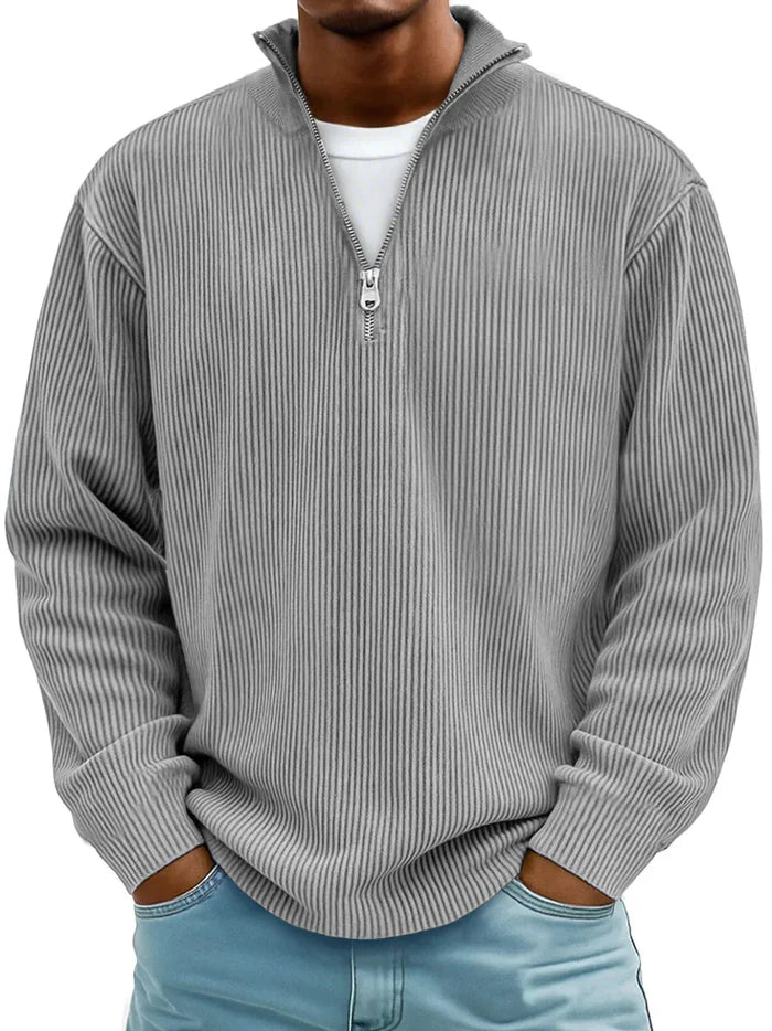 Delvric™ | Stylish Zipper Sweater