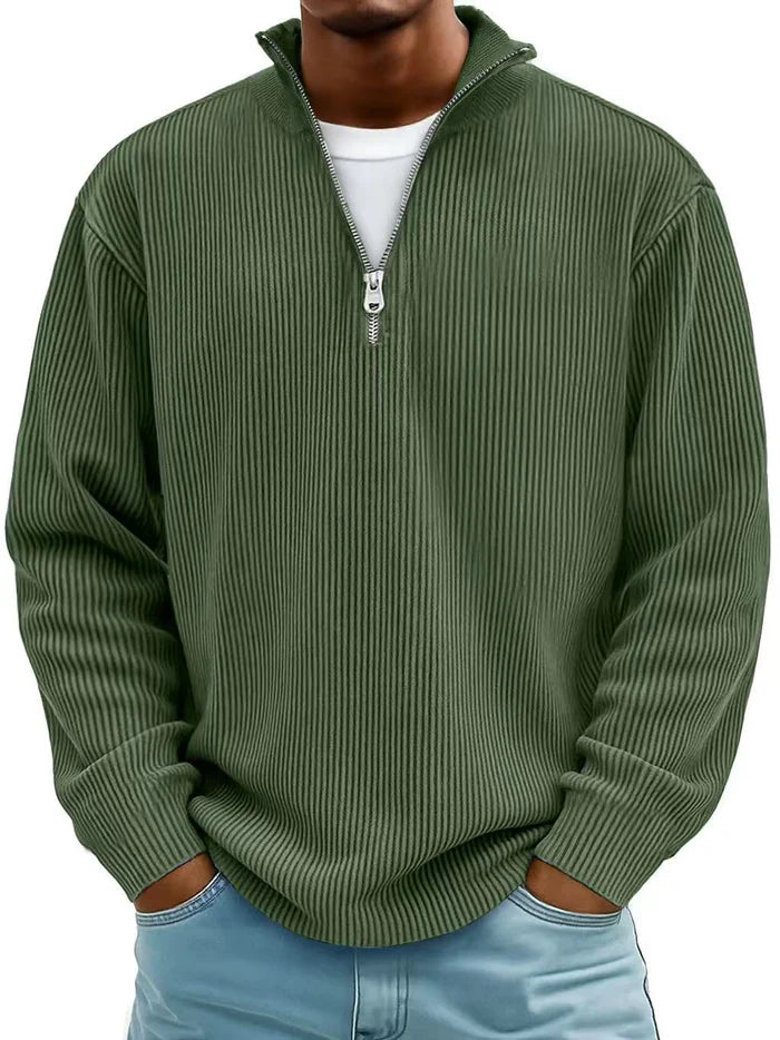 Delvric™ | Stylish Zipper Sweater