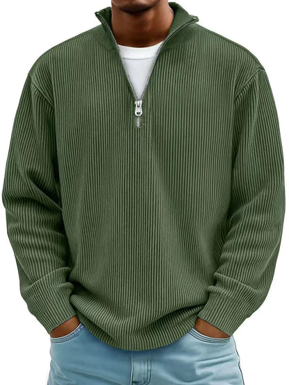 Delvric™ | Stylish Zipper Sweater