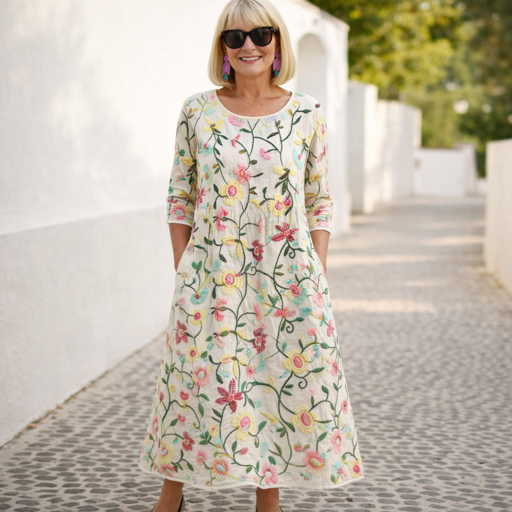 Nelly | Robe Maxi - Motif Floral