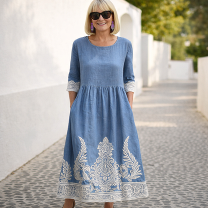 Nelly | Robe Maxi - Motif Floral