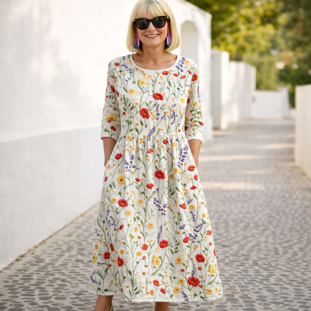 Nelly | Robe Maxi - Motif Floral