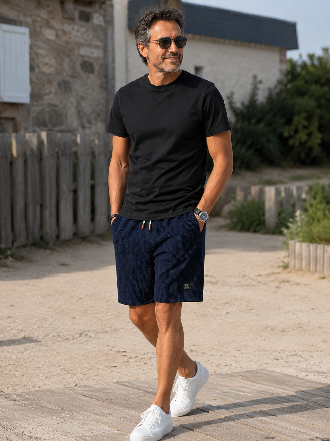 NATHAN | 夏の軽やかなショートパンツ
