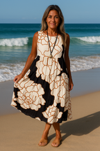 Celine | Vestido bohemio con flores