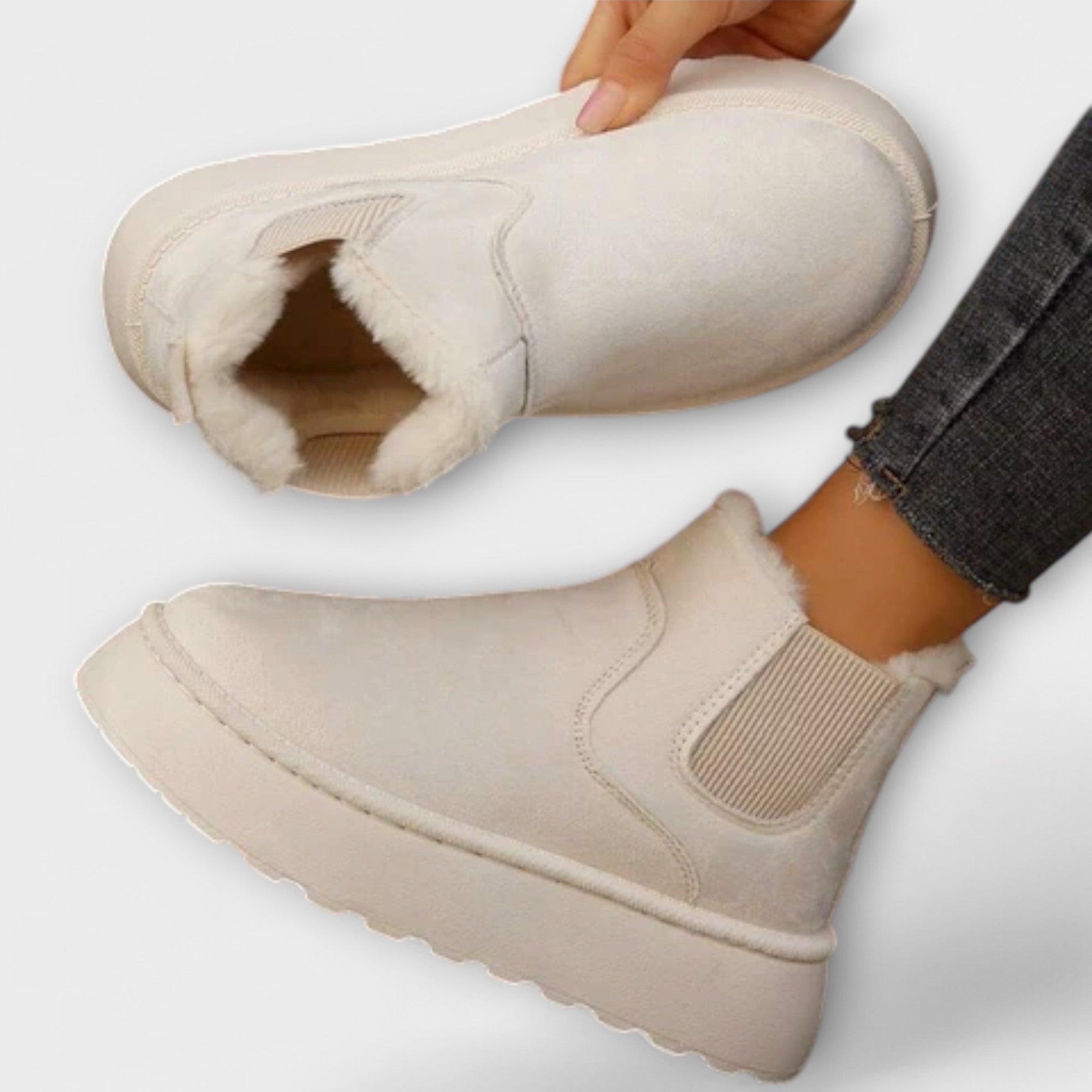 Andrea | Zimowe kozaki w stylu i z ciepłym komfortem