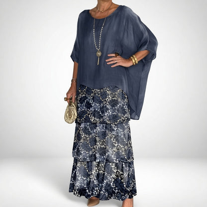 Charlotte™ — Flowing Maxi Dress with Bohemian Ruffles