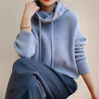 Thea | Turtleneck Hoodie