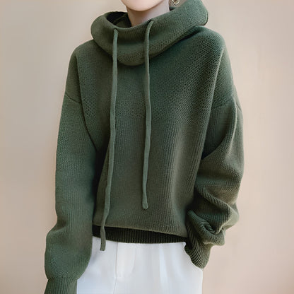 Thea | Turtleneck Hoodie
