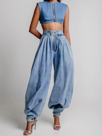 Jennifer | High Waist Balloon Jeans