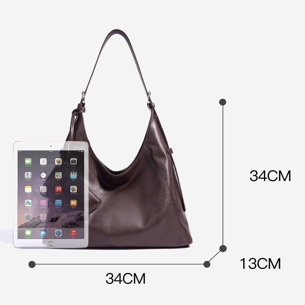 Nivara | Genuine Leather Shoulder Bag